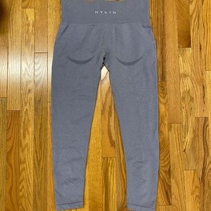NVGTN Gray High-Waist Seamless Leggings